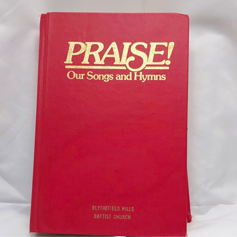 PRAISE! Our Songs and Hymns Voice Choir Songbook, Religious, Singspiration 1979